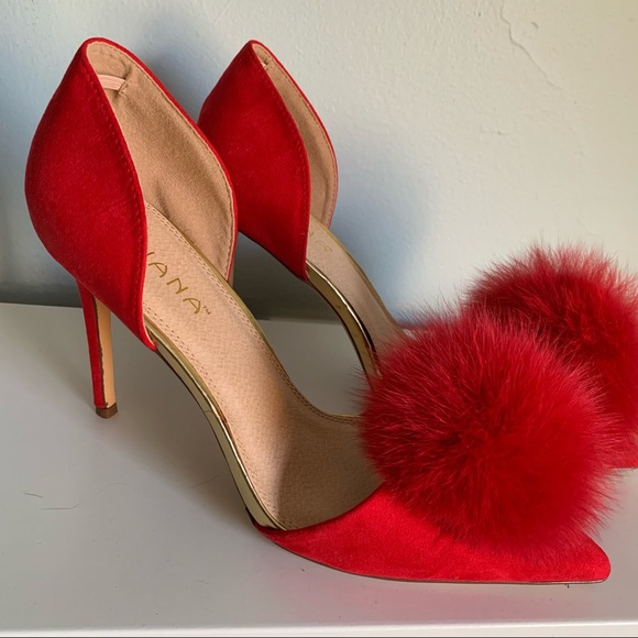 Liliana Shoes - PomPom Heels